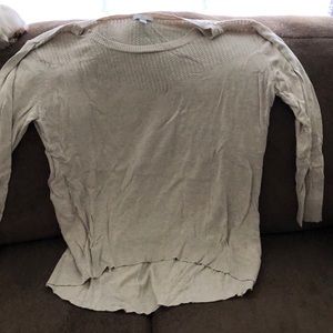 NY&Co tan light sweater